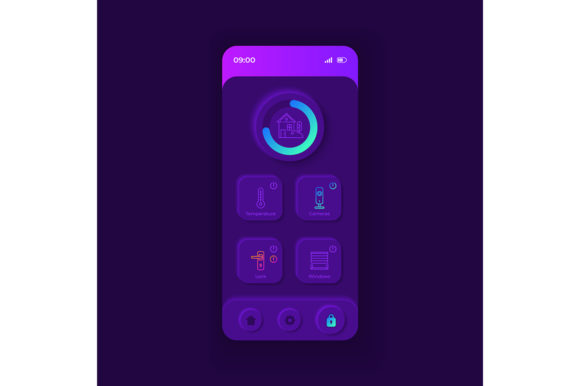 Automated Home App Interface Design