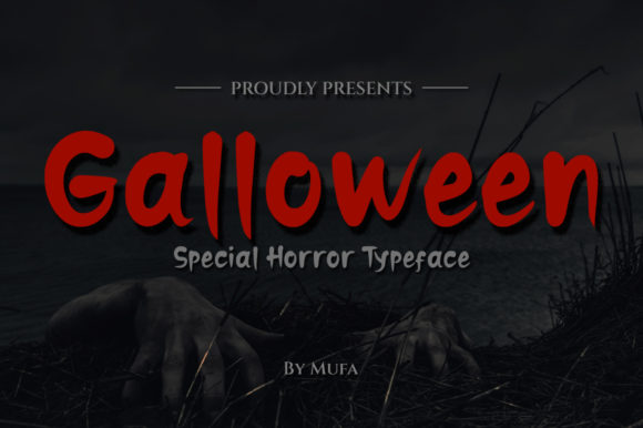 Galloween: The Spooky Typeface That Defines Horror Aesthetics