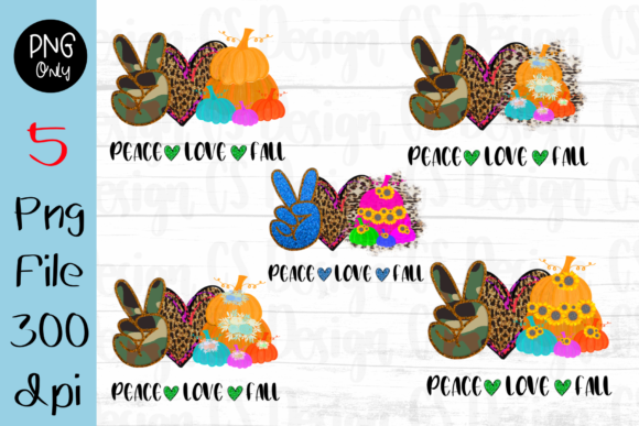 Leopard, Sunflower Peace Love Fall Design: A Versatile Digital Asset for Creative Entrepreneurs