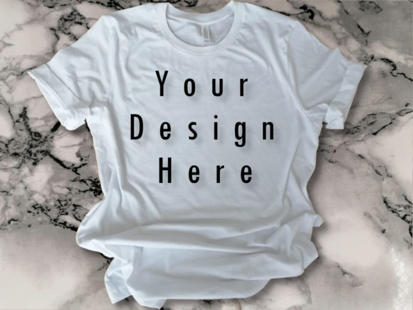 Mock Up White Bella Canvas T-shirt: A Versatile Tool for Creators and Businesses