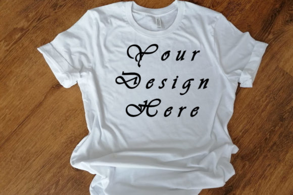 Mockups Blank White Tshirt Bella Canvas