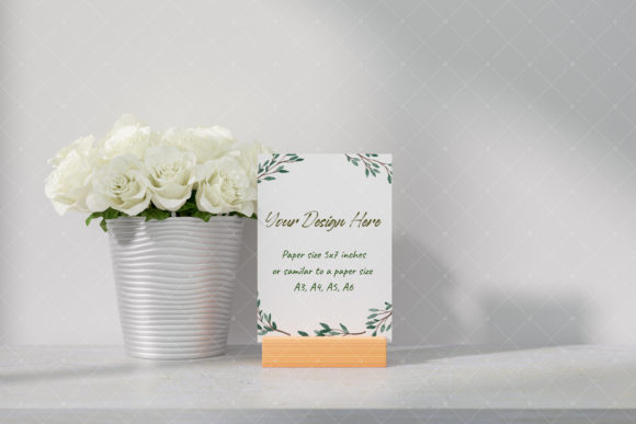 Postcard Greeting Card Mockup 8