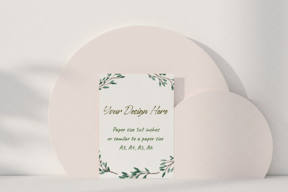 Postcard Greeting Card Mockup 9