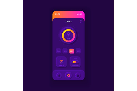 Smart Lights Application Interface: Enhancing Home Automation with Ease