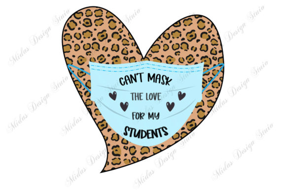 Sublimation - Apple Leopard for Teacher