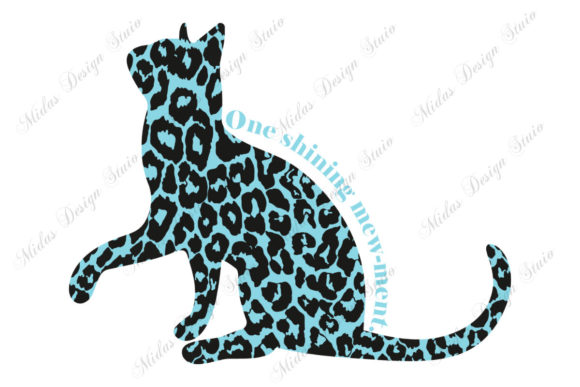 Sublimation - Blue Cat