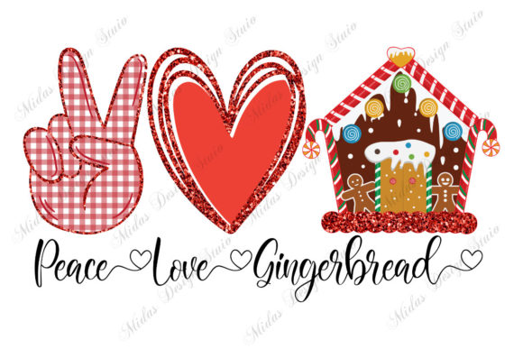 Sublimation Christmas Gingerbread Art