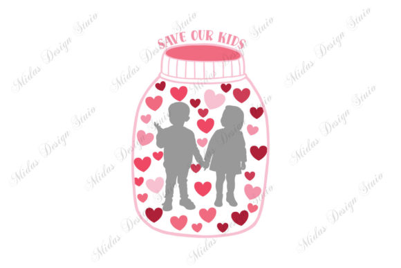 Sublimation - Cute Save the Kids