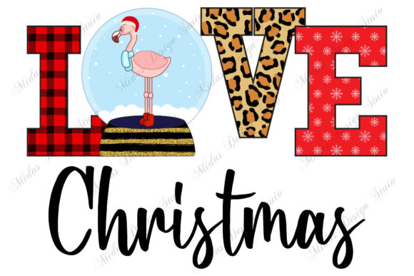 Sublimation - Love Flamingo and ❤❤You Will Receive❤❤