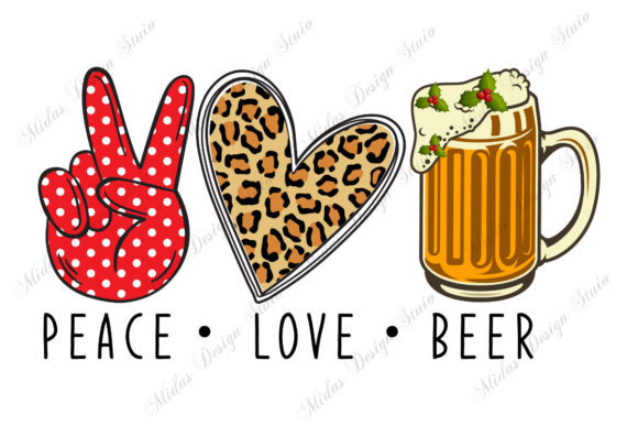 Sublimation - Peace Love Beer: A Creative Solution for Custom Designs